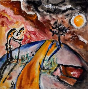 Grave (12 x 12 in) 17 Feb 2020 - Lahore