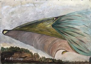 Freda Köhler - 'Untitled' unless inscribed verso c.1940 gouache & crayon  45 x 62 cm