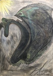 Freda Köhler - 'Untitled' unless inscribed verso c.1940 gouache & crayon  45 x 62 cm