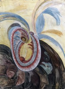 Freda Köhler - 'Untitled' unless inscribed verso c.1940 gouache & crayon  45 x 62 cm