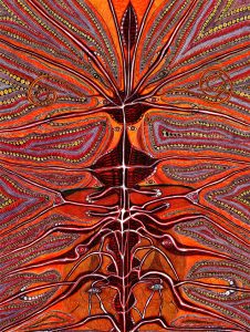 Gérard Nicollet: Le Feu du dedans (The Fire Inside) 50 x 65 cm