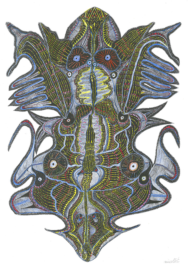 Gérard Nicollet: Le Grand Inquisiteur (The Grand Inquisitor) 29,7 x 42 cm