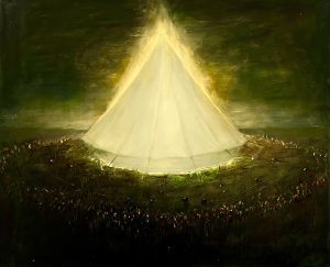 Paul Benney - Mishkan II 75cm x 60cms